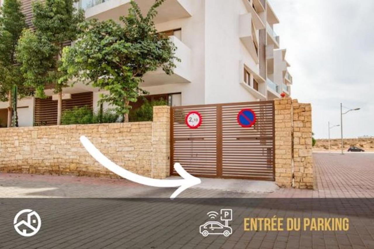 Luxury Apartment 90Sqm With Pool Near Beach Wifi Unlimited Optical Fiber Agadir Exterior foto