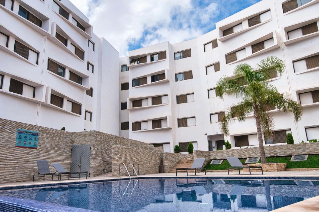 Luxury Apartment 90Sqm With Pool Near Beach Wifi Unlimited Optical Fiber Agadir Exterior foto