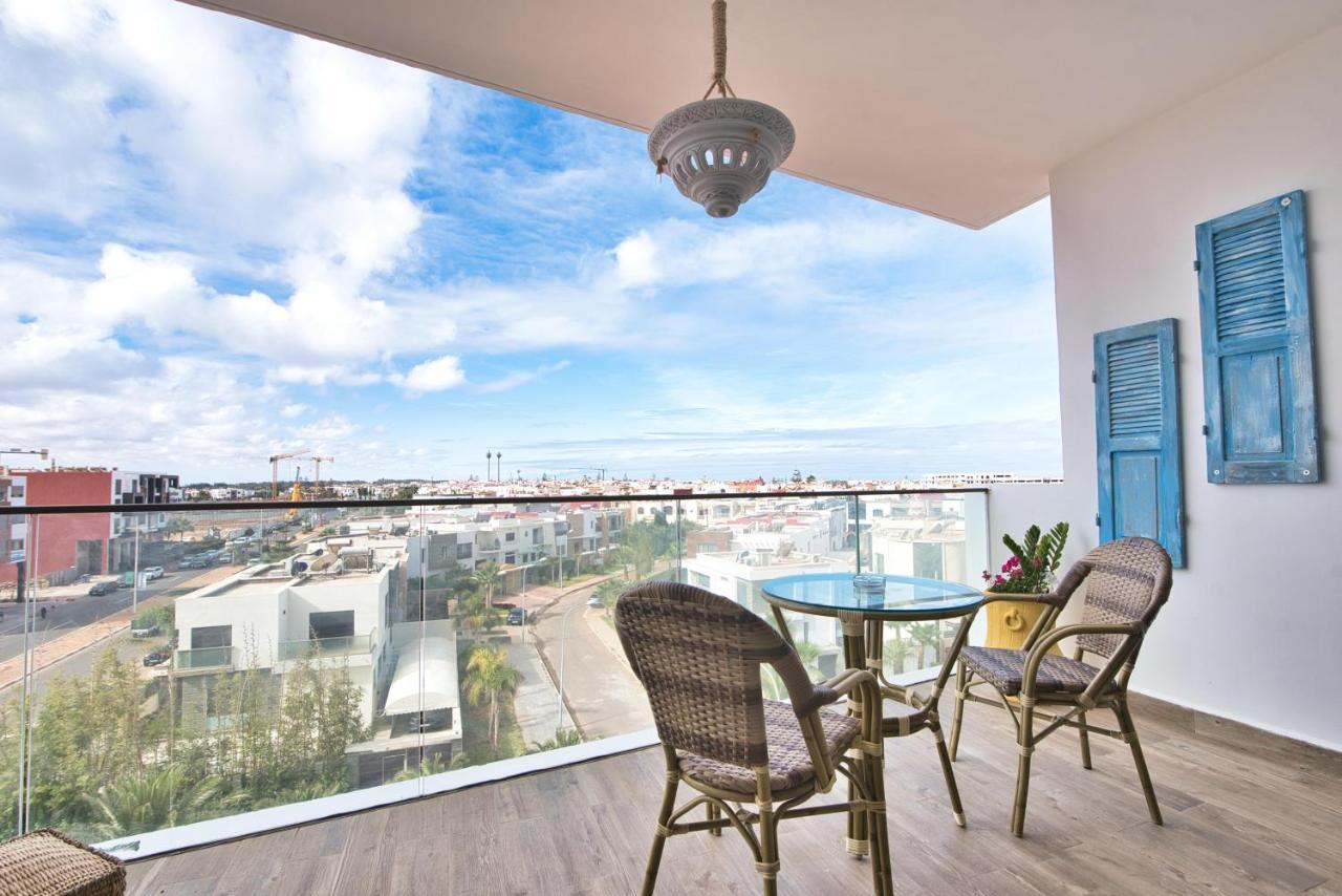 Luxury Apartment 90Sqm With Pool Near Beach Wifi Unlimited Optical Fiber Agadir Exterior foto
